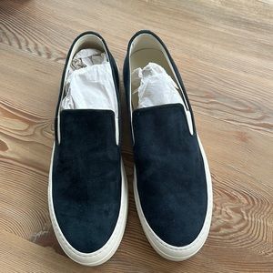 Brand New ! Never Worn ! Common Projects Blue Suede men’s slip on’s.